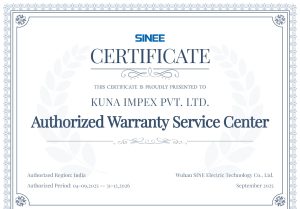 Authorized Warranty Service Center for SINEE